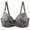 Gray, variant on Women's Bras Under $5 Plus Size Comfortable Breathable Bra Underwear No Rims