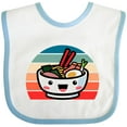 thumbnail image 3 of Inktastic Noodle Bowl Japanese Cute Ramen Kawaii Boys or Girls Baby Bib, 3 of 4