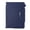 Dark Blue, variant on For iPad 7th 8th 9th Generation 10.2 inch PU Leather Flip Stand Case Cover with Pencil Holder, Wallet Case with Card Slot