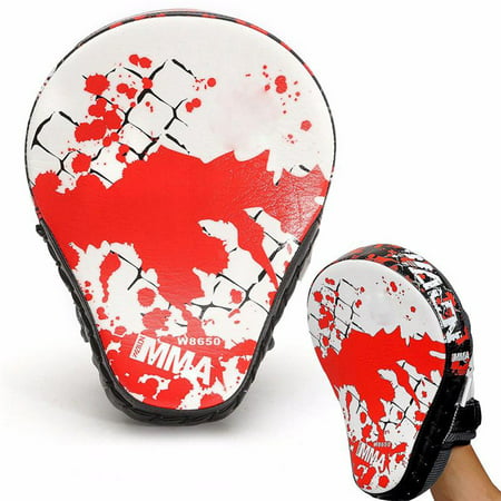 Christmas Clearance 1x Boxing Gloves Pads for Muay Thai Kick Boxing Training PU Foam Boxer Hand Target