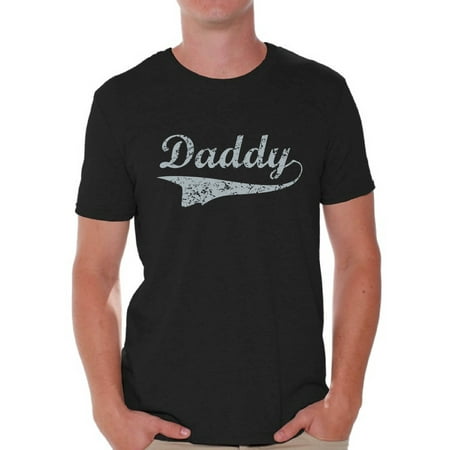 Awkward Styles Daddy Shirt Father T-shirt Graphic Men's T-shirt Vintage Tops for Best Dad Father's Day Gift for Dad Daddy Gifts from Daughter Daddy Gifts from Son Best Dad Ever (Best Gifts For Dad From Kids)