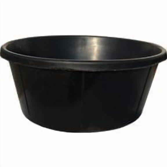 Tuff Stuff Plastic Feed Pan - Heavy Duty, 6 Gal - Single Piece, Multicolor