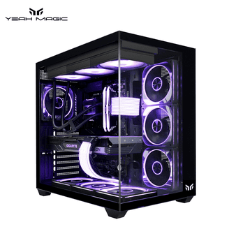 EVGA DG-73 Mid-Tower Acrylic Window Gaming Computer Case - Matte