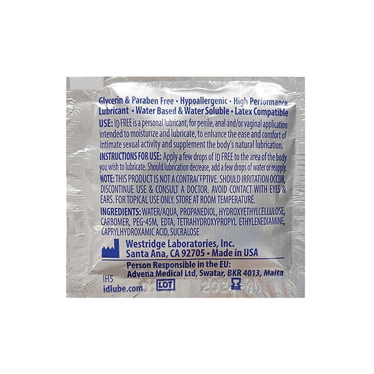 free personal lubricant samples by mail Personal Lubricant Samples main image 0