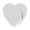 White, variant on Sylvtty Christmas Paper Cutters Heart-Shaped Envelope Opener Gift Wrapping Tool Safe Plastic Paper Trimmer for Craft Letters Wrapping