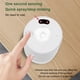 thumbnail image 4 of Inteprter Difusor de aire, sin contacto, inalámbrico, recargable, para dormitorio, 160ml, pulverizador de nebulización, dispensador de vapor líquido Juegos de accesorios de baño Inteprter HA065037-00, 4 of 6