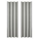 thumbnail image 2 of Cortinas opacas (1 unidad) paneles de cortina con aislamiento térmico tela que bloquea la luz y protege del sol con ojales en la parte superior para sala de estar o dormitorio, 2 of 9