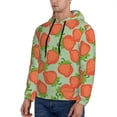 thumbnail image 3 of Sigee Hand Drawn Strawberry for Men's Pullover Hoodie Sweatshirts Adult Casual Long Sleeve Sweatshirts ,Sizes S-4XL-4X-Large, 3 of 7