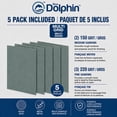 thumbnail image 3 of Blue Dolphin Anti-Clogging/No Load Aluminum-Oxide Sandpaper Assorted Med/Fine Grits 9" x 11" Sheet (5 pack), 3 of 4