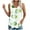 A02_Green, variant on Yghzkop Womens Sleeveless Tank Tops V-Neck Fashion Printed Tank Top Summer Casual Breathable Tops Lightweight Loose Fit Graphic Tees Beach Coverups Everyday Essentials Blouse Vacation Outfits Shirts