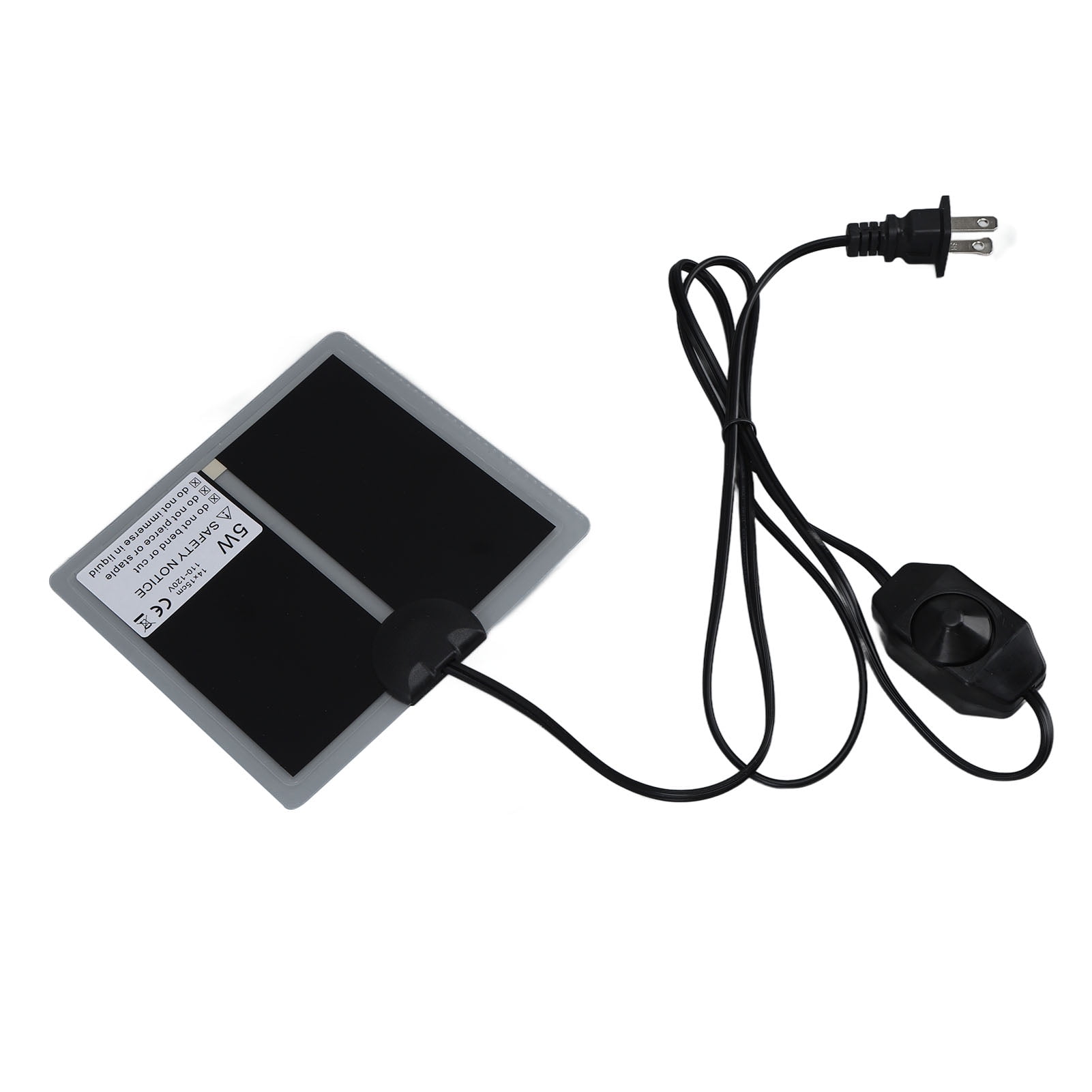 Reptile Terrarium Heat Pad Rapid Heating US Plug 110 to 120V