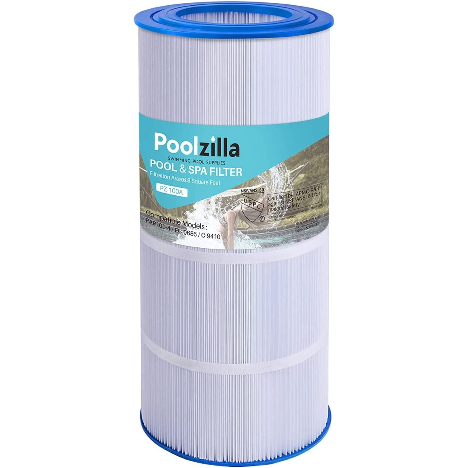 Poolzilla Replacement for Pool Filter Pentair CC100, CCRP100, PAP100
