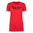 thumbnail image 2 of They Whine, I Wine T-shirt, Cute Woman's T-shirts, Ladies Tops, Gifts for Mom - Heather Red MH200WMOM S35 XL, 2 of 3