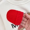 thumbnail image 3 of Spring and Autumn Girls' Baby Clothing Set Fashion Cotton Top+Pants Two-piece Girls' Newborn Children's Clothing Set, 3 of 4