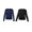 Black / Navy, variant on Blank Activewear Pack of 5 Women's Long Sleeve T-Shirt, Quick Dry Performance fabric
