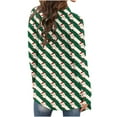 thumbnail image 6 of Heisall Women's Cardigan Long Sleeve Christmas Print Fall Winter Comfortable Fit Fashion Casual Outerwear, 6 of 7