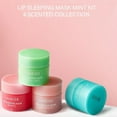 thumbnail image 2 of 4PCS Lip Sleeping Mini Kit 4 Scented Collection Nutritious Moisturizing, 2 of 6