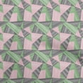 thumbnail image 1 of oneOone Polyester Spandex Light Green Fabric Tribal Fabric For Sewing Printed Craft Fabric By The Yard 56 Inch Wide, 1 of 4