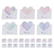 thumbnail image 1 of 60 tarjetas de felicitación con forma de corazón, tarjetas de bendición, tarjetas de mensaje en blanco, 1 of 5