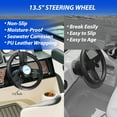 thumbnail image 6 of Mechanical Boat Steering System with 14FT Boat Steering Cable,13.5" boat steering wheel and 3/4 Tapered Rotary Helm, 6 of 7