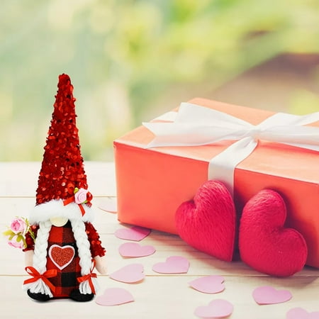 

Weerihhol The New Valentine Day Decoration Doll Balloon Sequin Doll Holiday Atmosphere Home Decoration And Ornament Glass Snowflake Ornament Clarinet Ornament Christmas Keepsake Ornament Hairdresser