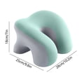 thumbnail image 3 of romoty Ergonomic Desk Nap Pillow Memory Foam, 10.2 x 9.8 Inches Green Face Down Sleeping Cushion with Arm Rest Hole for Office School Desk, 3 of 6