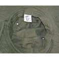 thumbnail image 5 of Tropic Hats Summer Floppy/Bucket W/Snap Up Sides, Chin Strap & Mesh Air Holes - Olive Extra Large, 5 of 5