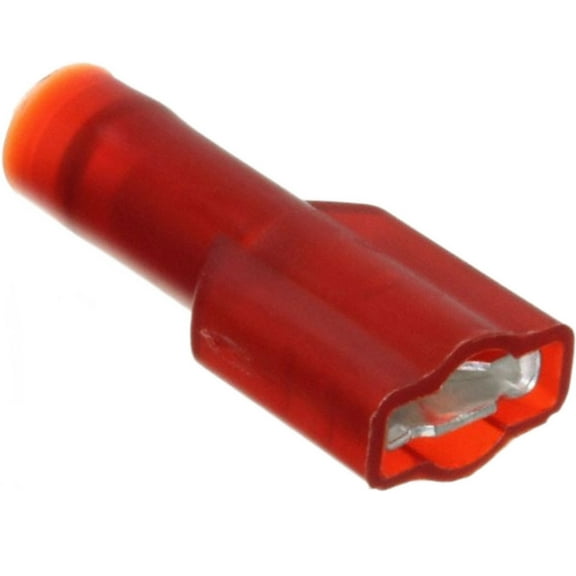 Pack of 10 71F-250-32-NBL Connector 0.250 (6.35mm) Quick Connect Female 18-22 AWG Crimp Fully Insulated : RoHS