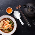 thumbnail image 3 of 1 Set Japanese Style Chopsticks Practical Wooden Cutlery Gift with Rests, 3 of 8