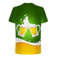 thumbnail image 3 of Birdeem Nouveau T-Shirt de Mode pour Hommes Impression 3D Bière Non Positionnée Manches Courtes Col Rond T-Shirt Décontracté Haut de Sport Blouses, 3 of 5