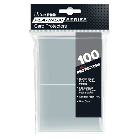 Platinum Series Card Protector Sleeves for Standard Trading Cards