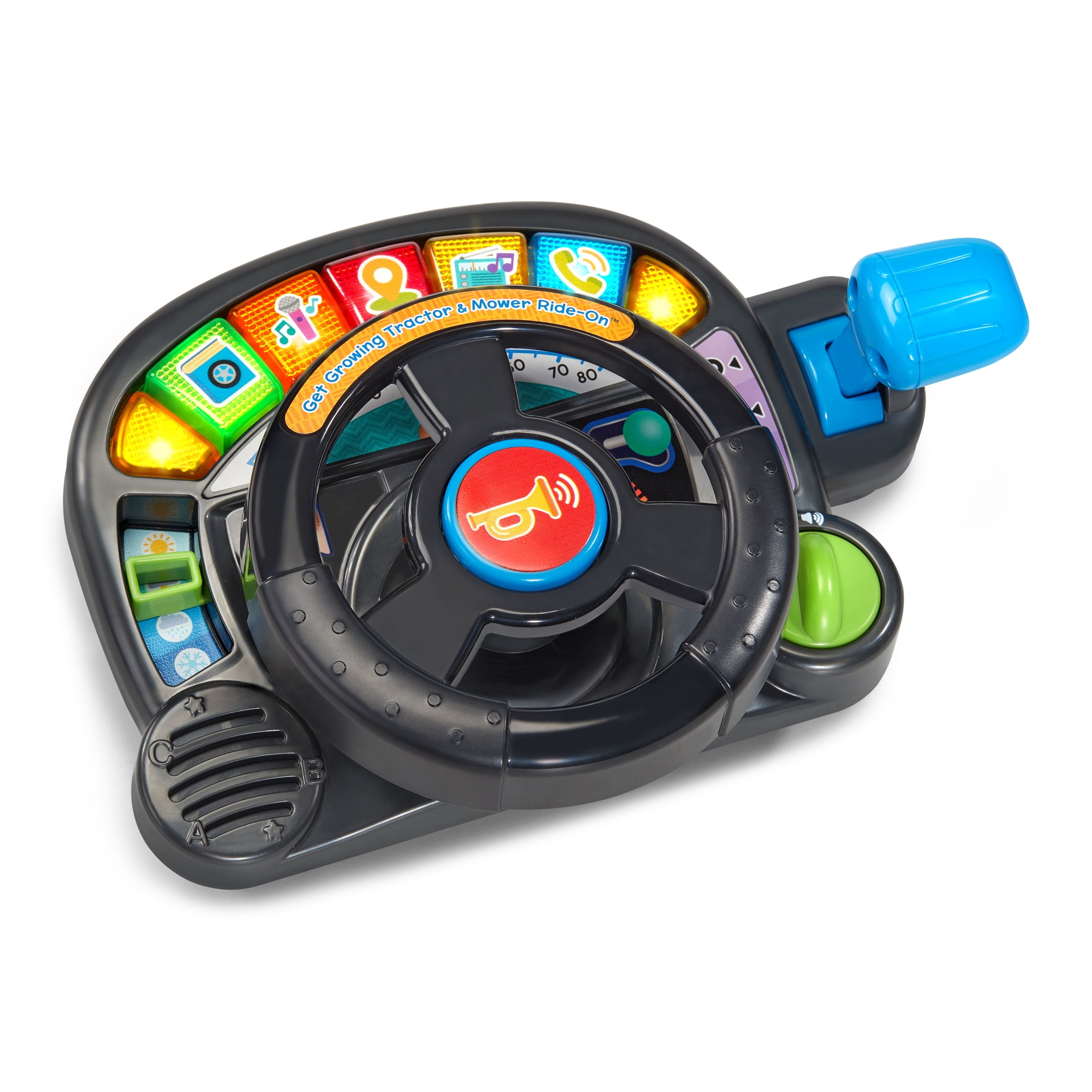 VTech Get Growing Tractor & Mower Ride-On Baby and Toddler Toys