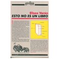 thumbnail image 1 of Esto no es un libro Gedisa 9788474327229, 1 of 2