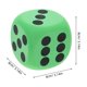 thumbnail image 4 of dados gigantes de espuma EVA de colores para niños, juego de mesa, juegos educativos y actividades de fiesta, 4 of 7