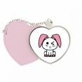 thumbnail image 1 of Animal calcomanías Bolsa de viaje Mirror maquillaje corazón rosa, 1 of 4
