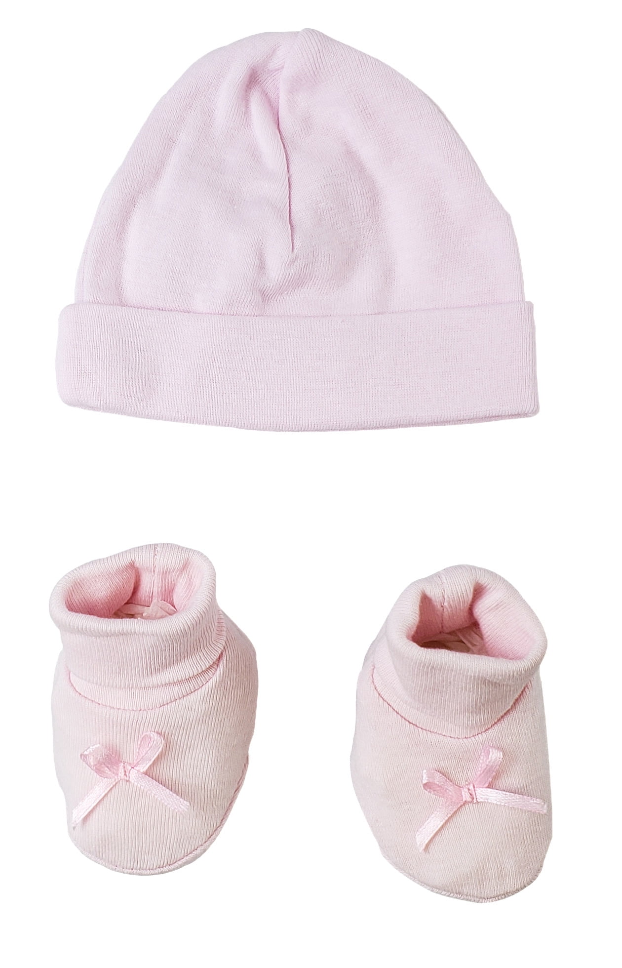 0-6 Months Newborn Baby Soft Cotton Organic Cap and Mitten Set Sunny Hats for Hospital Baby Boy and Girl