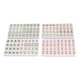 thumbnail image 5 of Pequeño juguete chino Mahjong patrón claro juego tradicional Mahjong juguete para el hogar dormitorio azul, 5 of 9