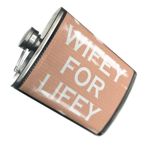

NEONBLOND Flask Wifey For Lifey Valentine s Day I Love You Pink