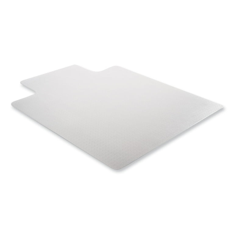DuraMat Moderate Use Chair Mat, Low Pile Carpet, Roll, 36 x 48, Lipped, Clear DuraMat Moderate Use Chair Mat, Low Pile Carpet, Roll, 36 x 48, Lipped, Clear