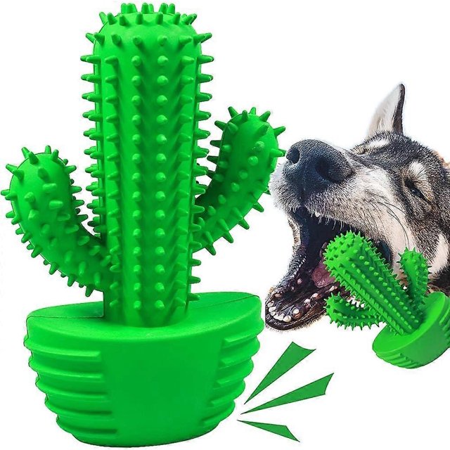 Cepillo de dientes para perros, cepillo de dientes para perros medianos y grandes, cachorros, regalos de Navidad, cumpleaños de Pascua, juguetes vocales para perros al aire libre