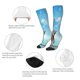 thumbnail image 3 of Fotbe Elephant Giraffe Calcetas Divertidas Estampadas para Hombre y Mujer, Calcetas de Algodón hasta la Rodilla para Caminar, Correr, Enfermería y Embarazo, 3 of 6