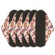 thumbnail image 2 of 5pcs Menstrual Pads Washable Reusable Leakproof Bamboo Charcoal Panty Liners for Women M SizeG72, 2 of 4