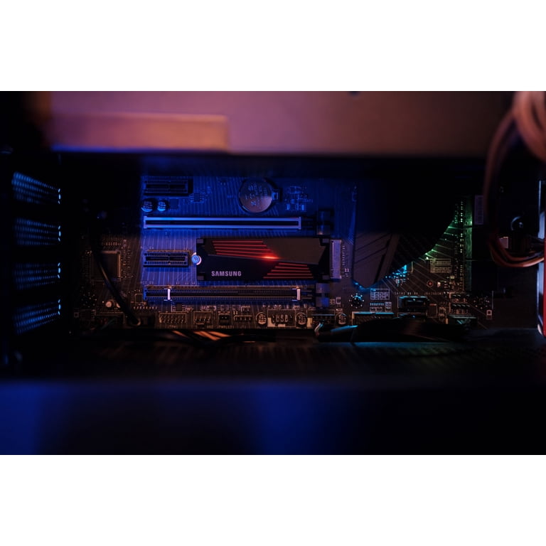 Samsung SSD 990 PRO with Heatsink 1TB, PCIe 4.0, Seq. Read Speeds