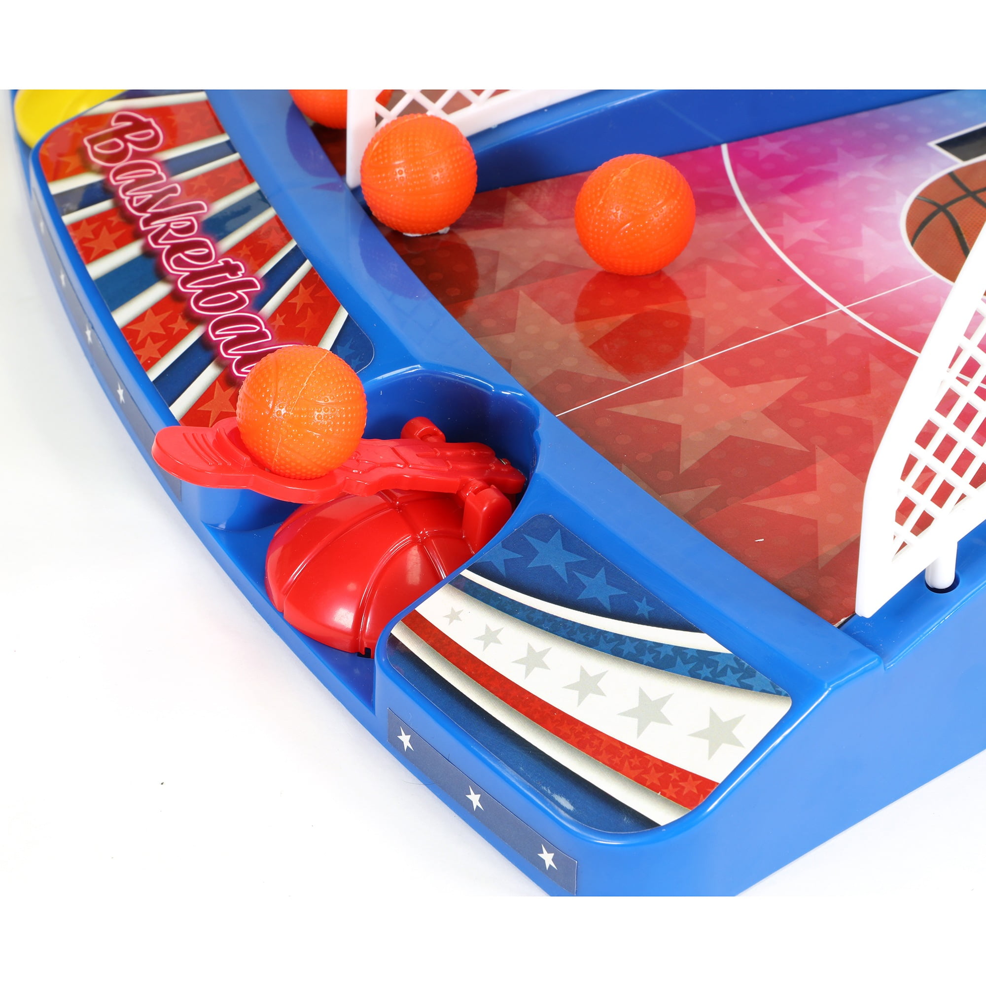 Retro Arcade Electronic: Basketball -Tabletop Game, Electric Scoreboard, Sound Effects, 2 Players, Ages 6+