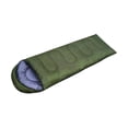 thumbnail image 1 of Saco de dormir Saco de dormir Lavable a máquina Cálido para adultos grandes y altos con capucha para acampar Senderismo Invierno Viajes al aire libre 3 kilos, 1 of 8