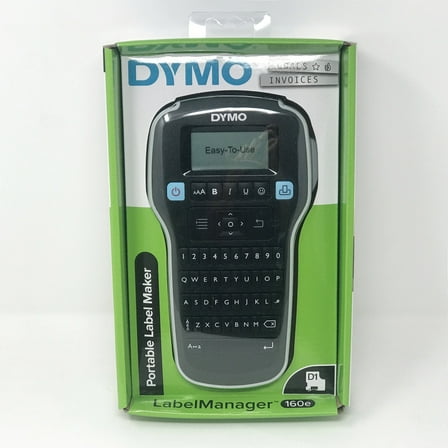 DYMO Label Manager 160E Portable Label Maker Easy Smart QWERTY Keys New Sealed