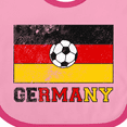 thumbnail image 4 of Inktastic German Soccer Boys or Girls Baby Bib, 4 of 4