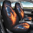 thumbnail image 4 of XYZCANDO Horse Pattern Car Seat Covers for Woman Non-Slip Front Seat Cover Decorative Soft, for Vehicle Truck SUV, 4 of 10