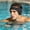 Black1, variant on Zhuke Adjustable Silicone Swim Headband with Ear Guards, Water Blocking Quick Dry Sport Headband for Adults Swimming Surfing Diving Showering