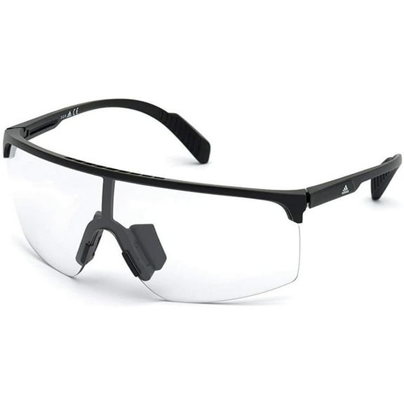 Sunglasses Adidas Sport SP 0005 01A Shiny Black  / Crystal To Smoke Lens Photocr